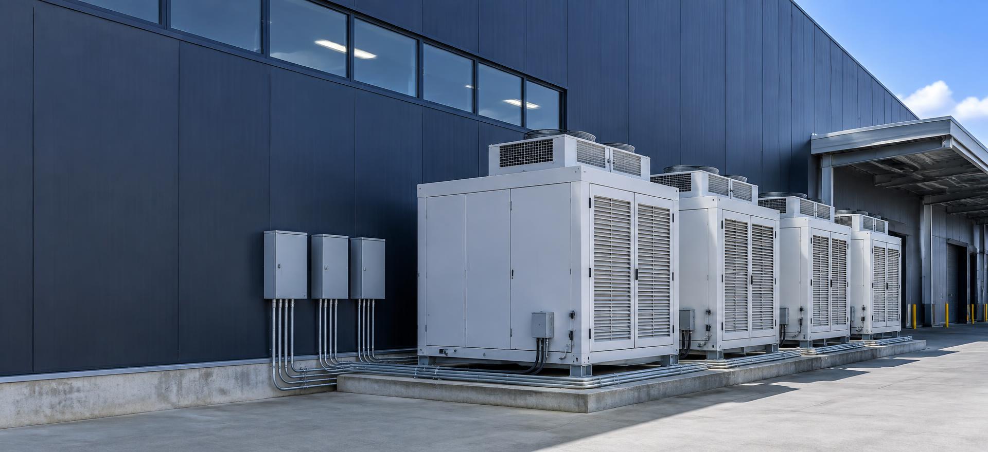 Sistema BESS industrial integrado a uma instalação de energia